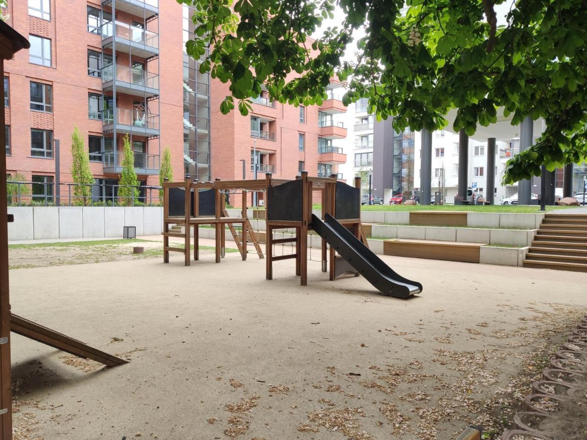 Ferienwohnung Zloty Lotos-Srodmiescie Z Darmowym Parkingiem Danzig Exterior foto