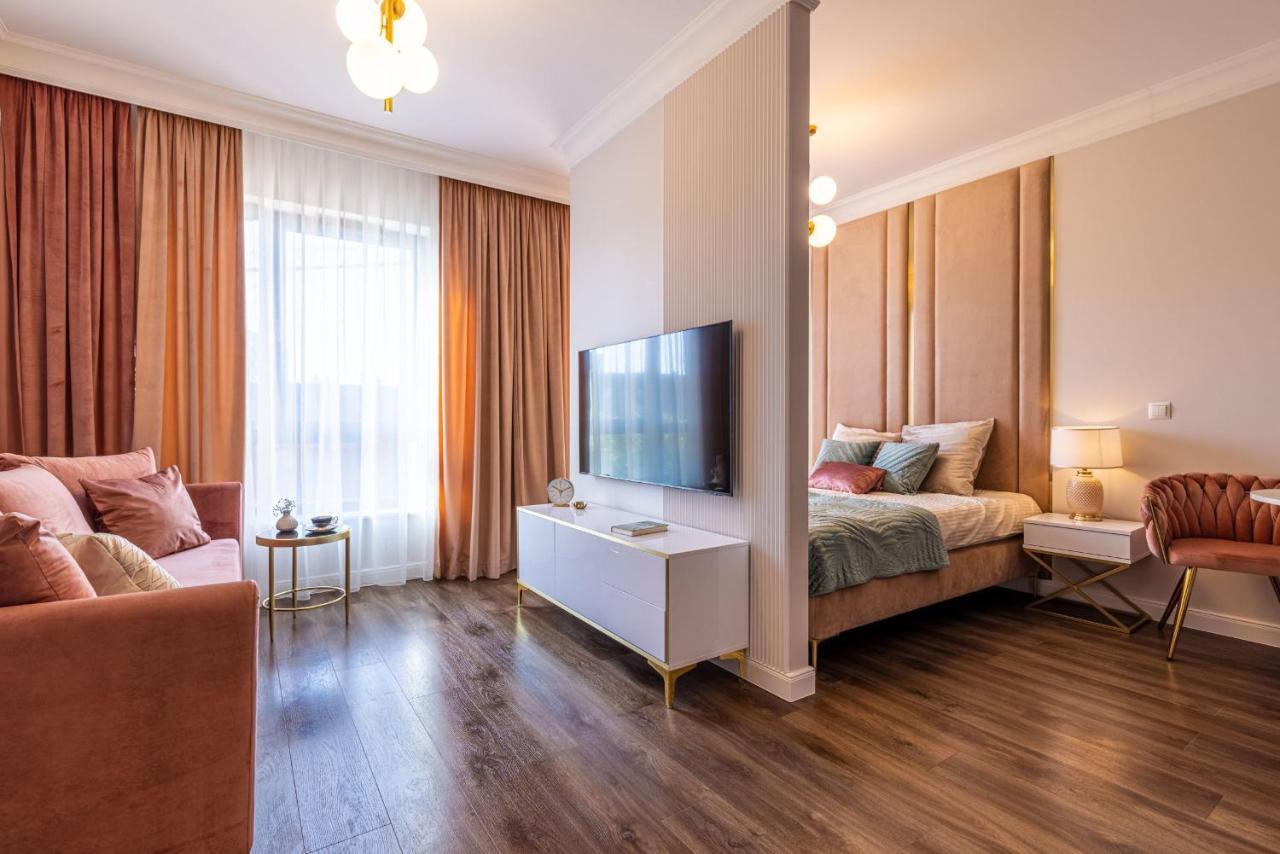Ferienwohnung Zloty Lotos-Srodmiescie Z Darmowym Parkingiem Danzig Exterior foto